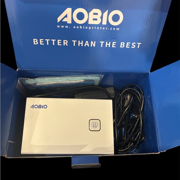 NWT AOBIO shipping thermal label printer 4 x 6 direct 152 mm/s - Picture 7 of 11